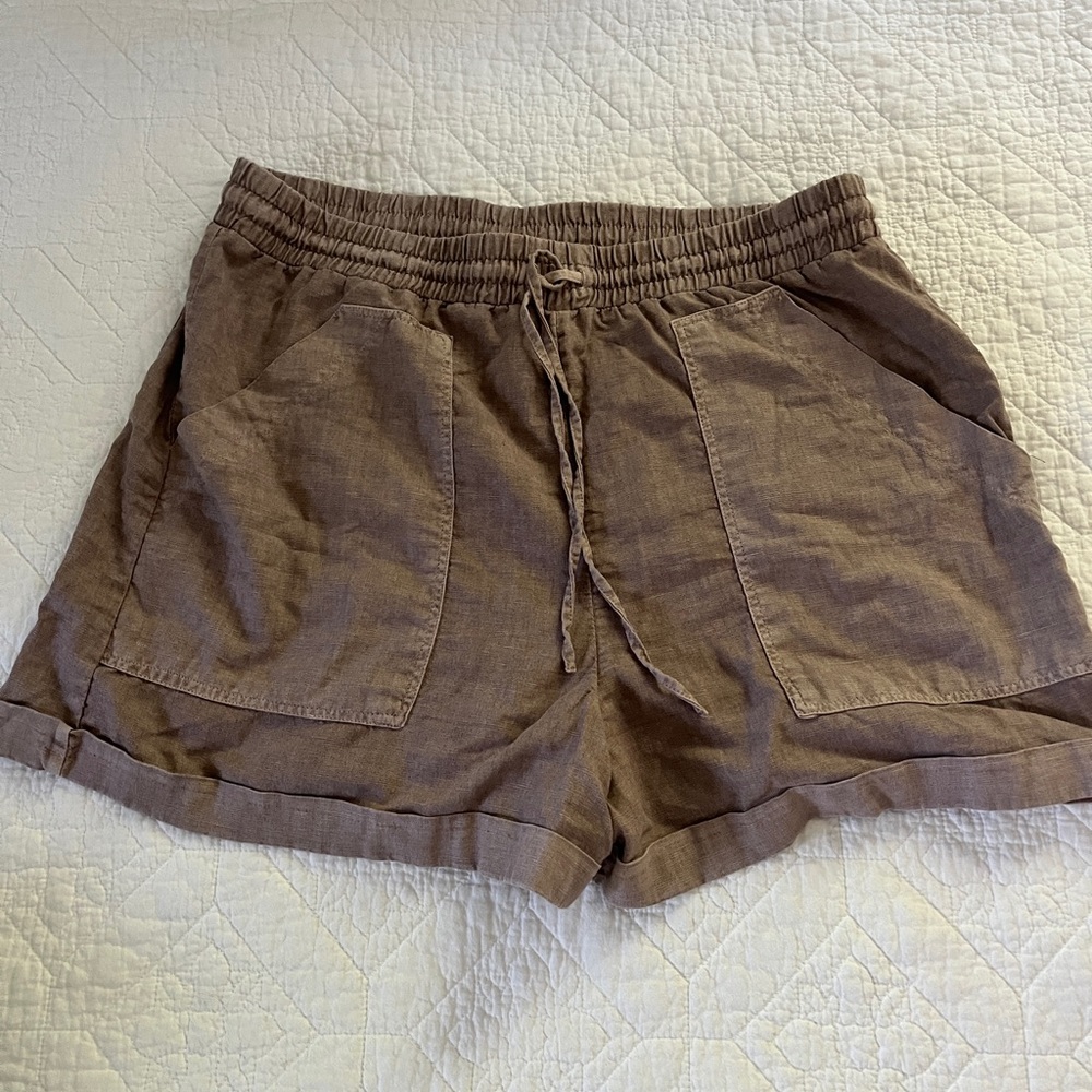 Womens Linen Shorts